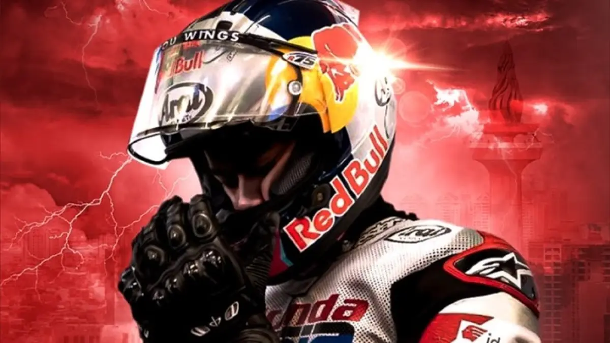 Red Bull Rookies Cup menghadirkan aksi luar biasa Veda Pratama dan Kiandra Ramadhipa di Sachsenring. (PINTEREST)