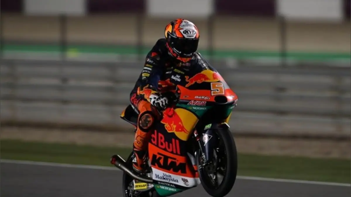 Rookie Moto3 terbaik seperti Veda Ega Pratama hingga Brian Uriarte tampil memukau dan jadi sorotan. (PINTEREST)