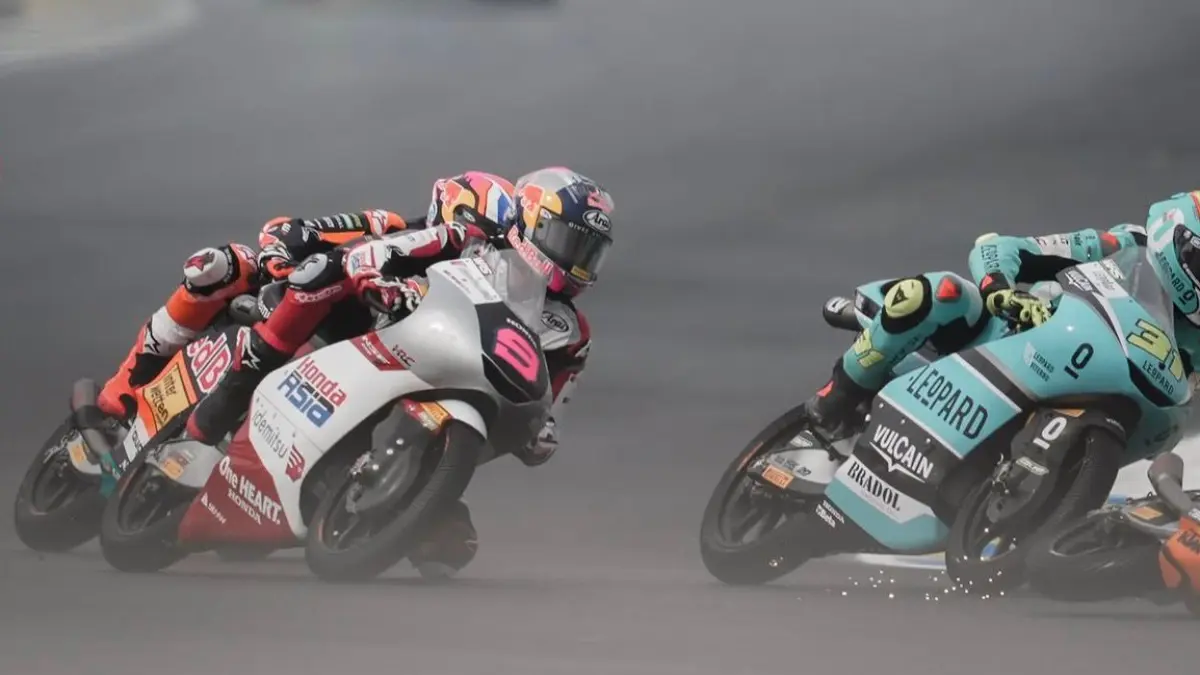 Veda Ega Pratama finis posisi 6 di Moto3 Jerez 2026 meski start dari grid 17. Pembalap Indonesia tampil impresif.