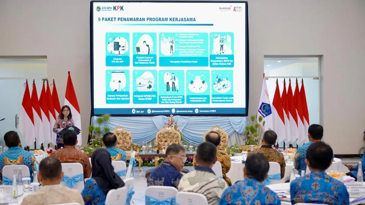 ATR/BPN dan KPK tawarkan 9 program kerja sama untuk tingkatkan layanan pertanahan di Sulut.