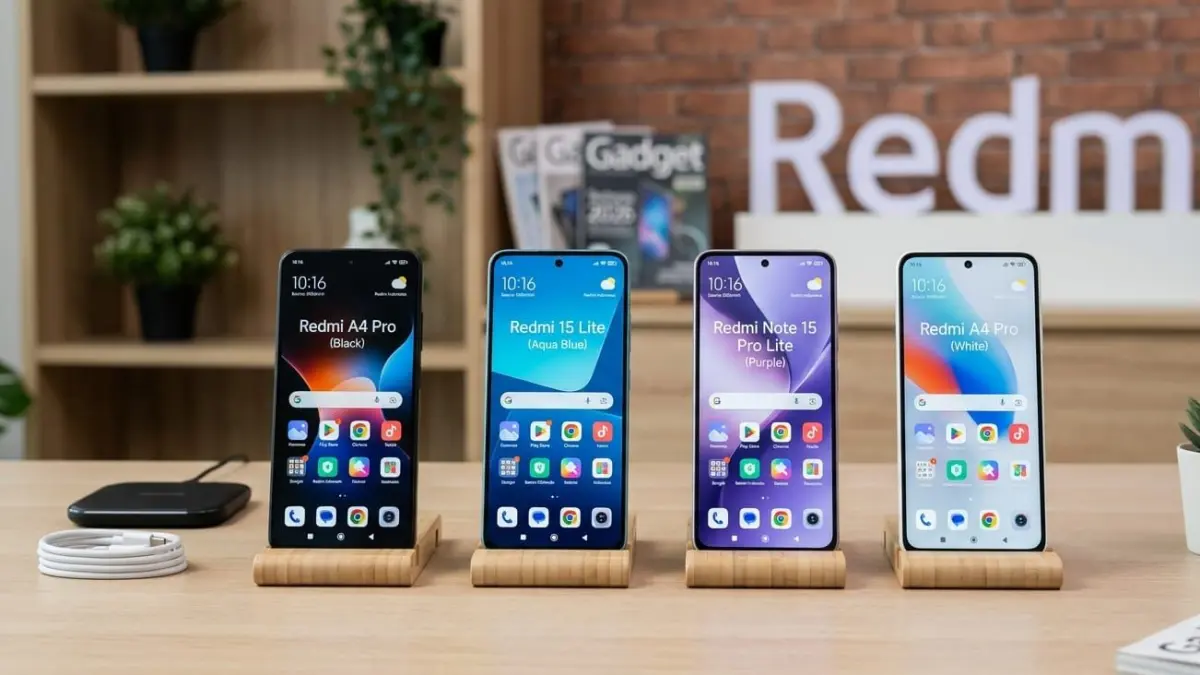 HP Redmi murah 2026 hadir dengan harga terjangkau, baterai besar, kamera 50MP, dan layar 120Hz. Cek rekomendasinya di sini.