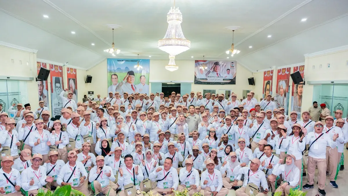 Para peserta Garuda Putih foto bersama usai diklat.(DOK. PRIBADI)