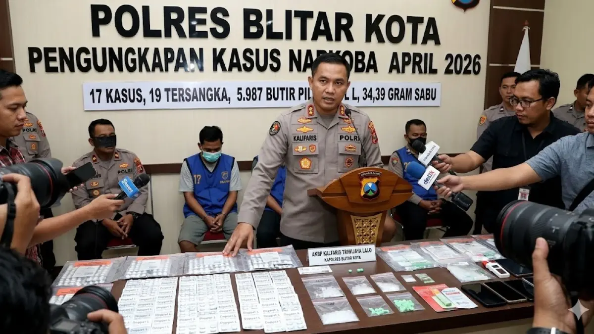 Polisi Amankan Hampir 6 Ribu Pil Dobel L (Gemini AI)