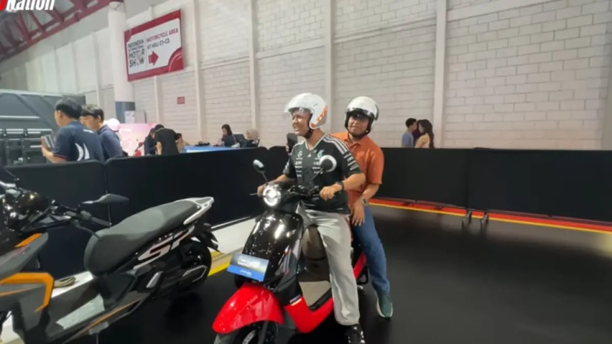 Motor listrik Indomobil Quty Pro diuji di IMS 2026, punya tenaga kuat, fitur canggih, dan harga mulai Rp15 jutaan.
screenshot youtube)