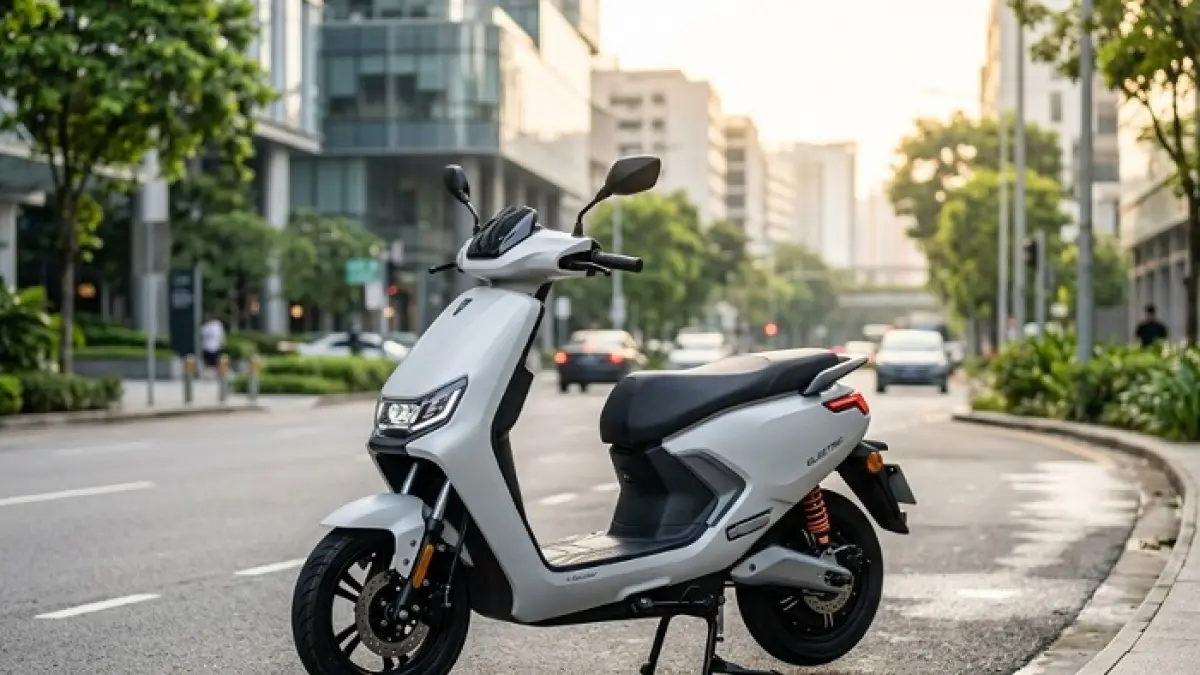 Motor listrik Uwinfly M135H hadir dengan dual baterai 180 km, fast charging, dan top speed 105 km/jam mulai Rp21 jutaan. (Pinterest)
