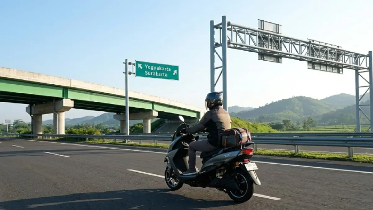 Mudik Jakarta-Jogja pakai motor listrik Polytron Fox R viral usai biaya cas 570 km cuma Rp57 ribu. Simak pengalaman lengkapnya. (Pinterest)