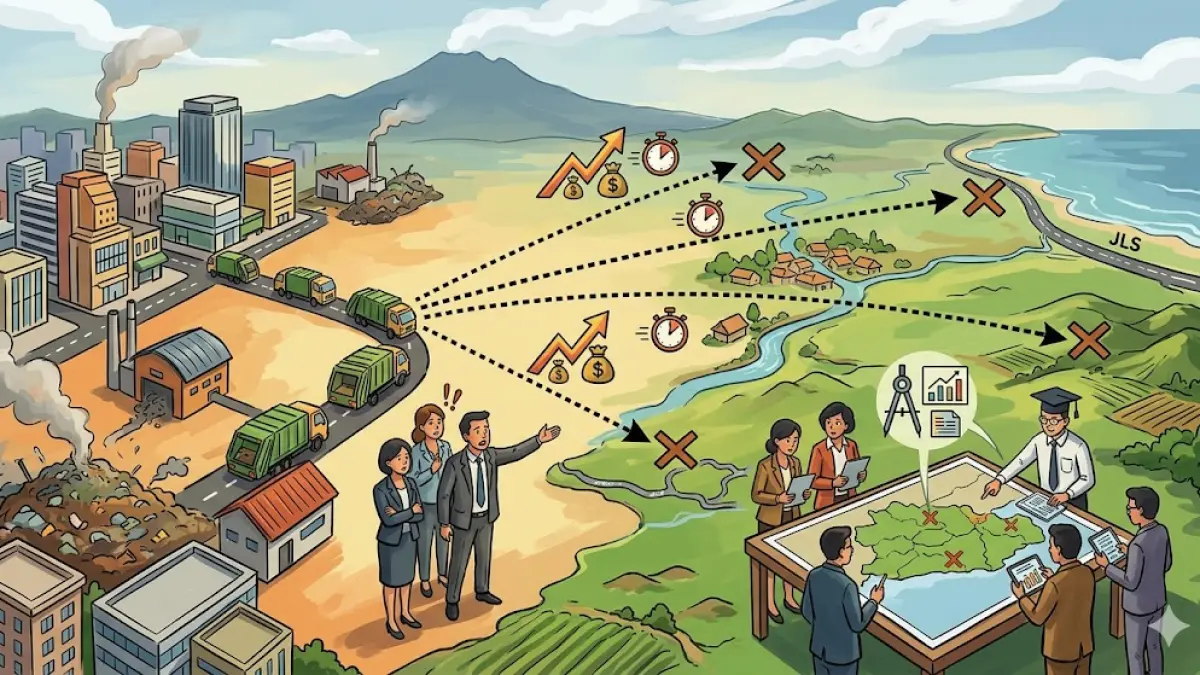 Antisipasi Biaya Angkut Sampah Membengkak (ilustrasi by gemini ai)