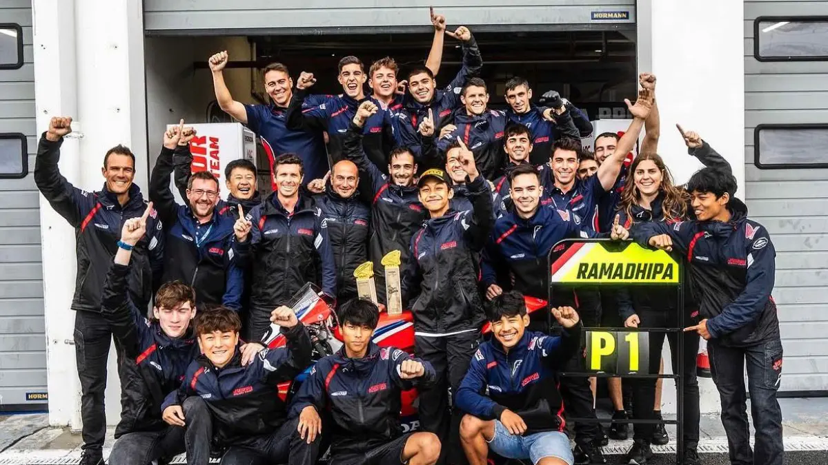 Daftar pembalap Red Bull Rookies Cup 2026 resmi dirilis, Kiandra Ramadipa jadi satu-satunya wakil Indonesia di Road to MotoGP.