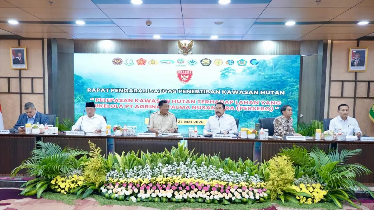 Kementerian ATR/BPN kawal kepastian hukum dan tata kelola kawasan hutan bersama Satgas PKH.