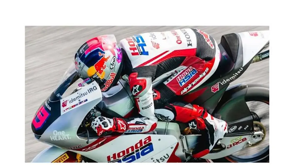Veda Ega Pratama tampil mengejutkan di Moto3 Thailand 2026 usai start posisi 6 dan jadi rookie terbaik Buriram.(pinterest)