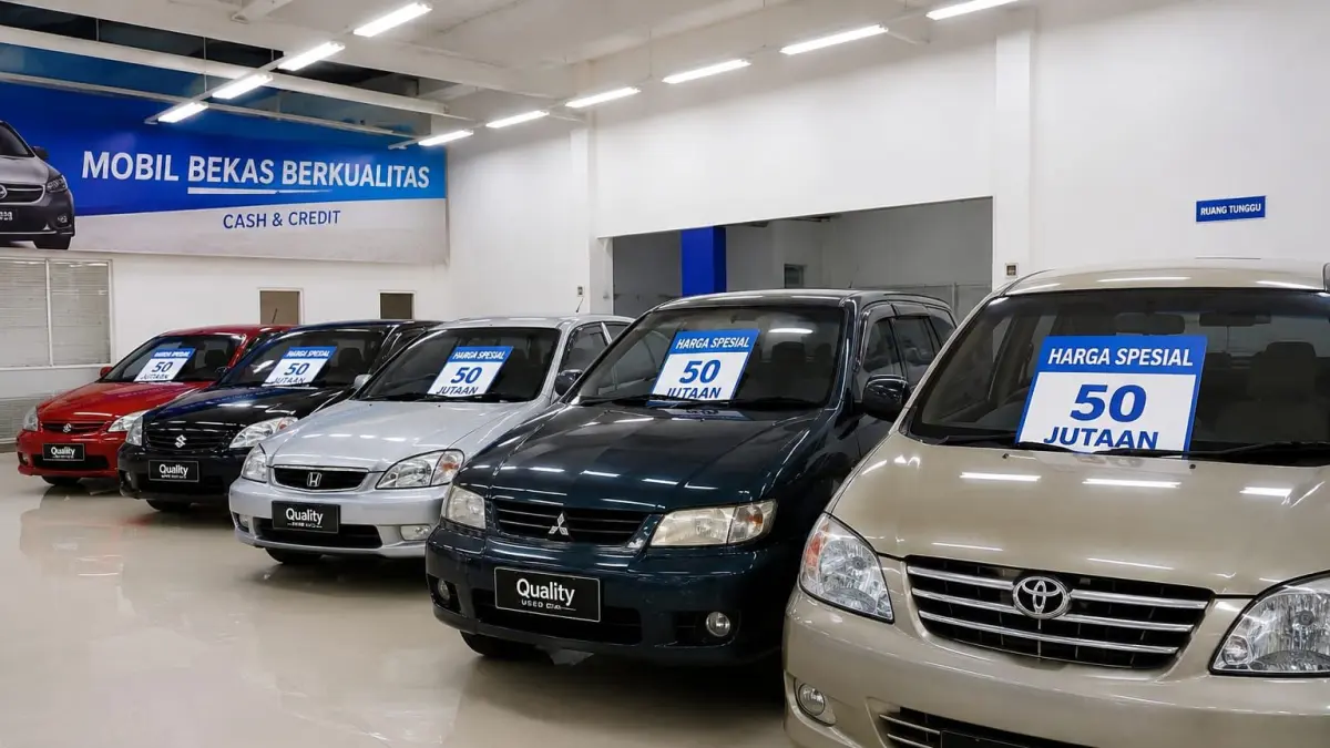 Mobil 50 jutaan masih layak dibeli karena murah, nyaman dipakai harian, dan biaya perawatannya cukup hemat.
