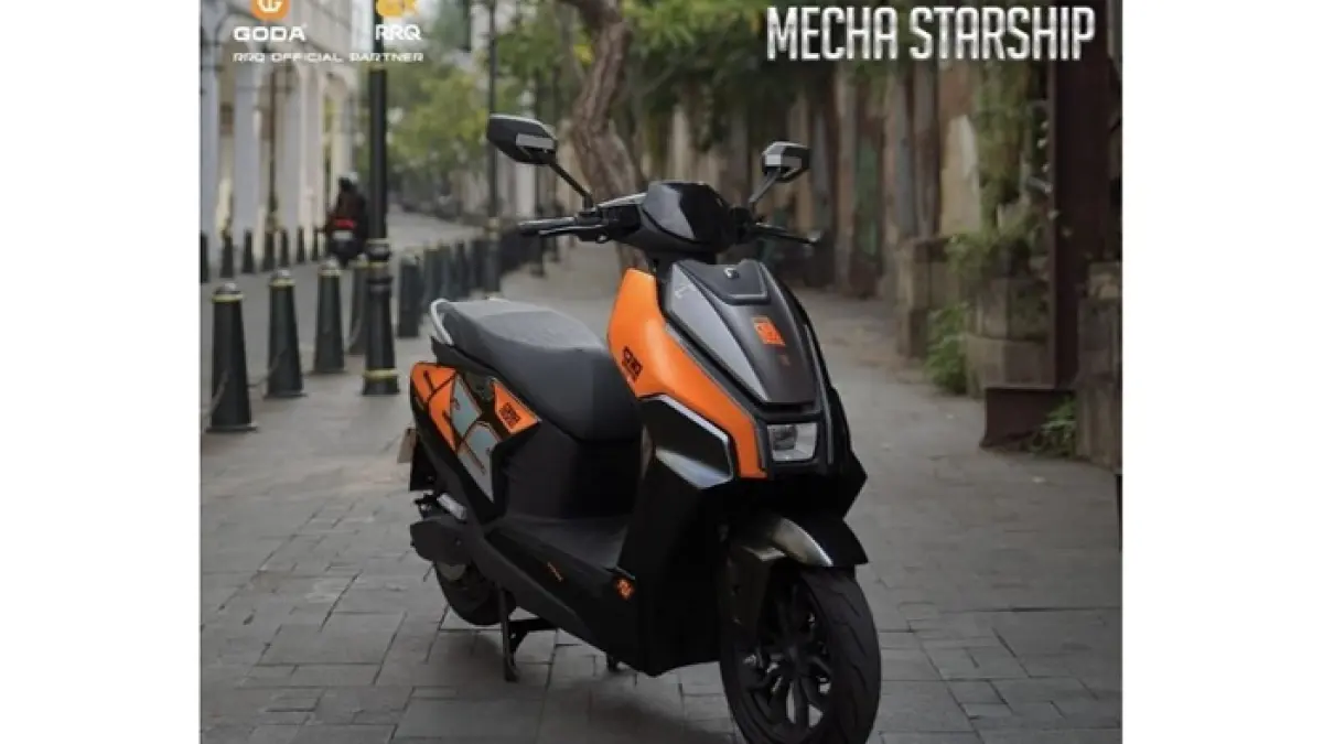 Motor listrik Sundra Future mirip Vespa dijual Rp16 jutaan dengan baterai 2.500 watt dan jarak tempuh hingga 85 kilometer. (Pinterest) 