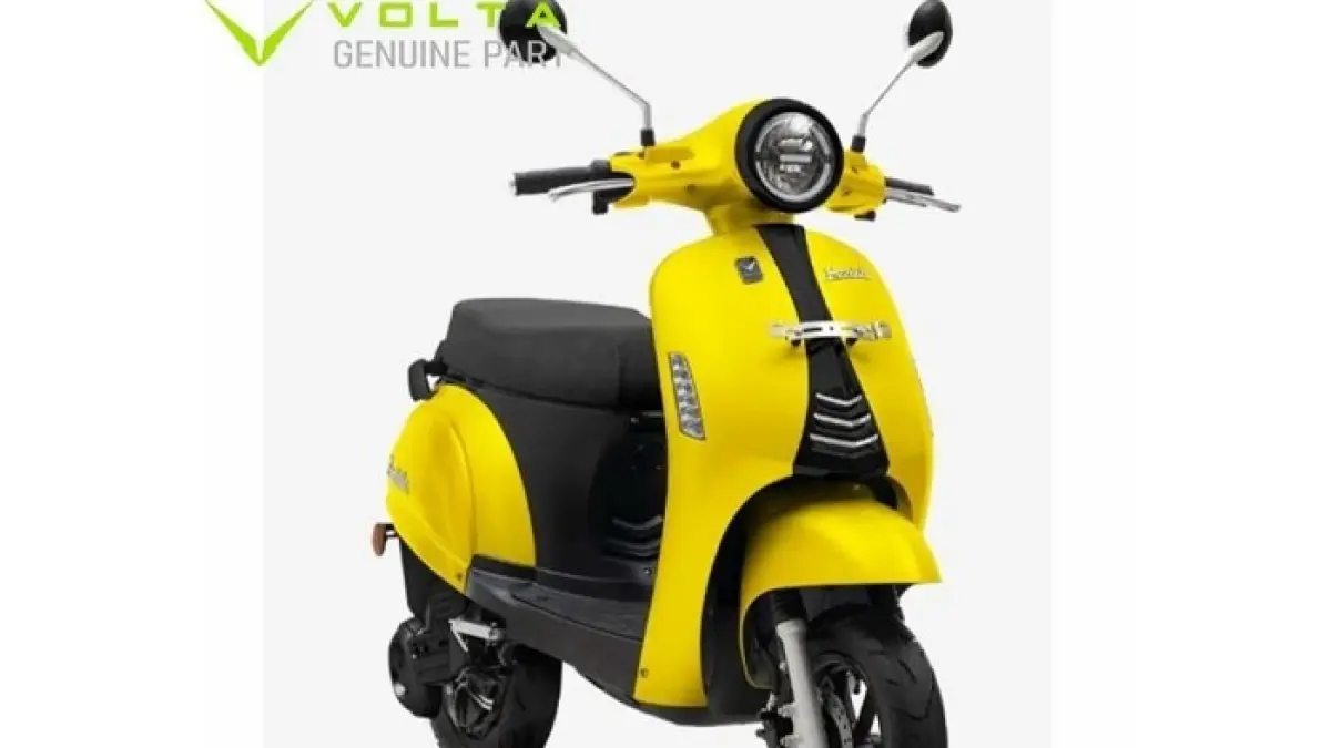 Review 1 bulan Volta Mandala, motor listrik retro modern dengan baterai lithium, fitur reverse, dan jarak tempuh hingga 130 km. (Pinterest) 