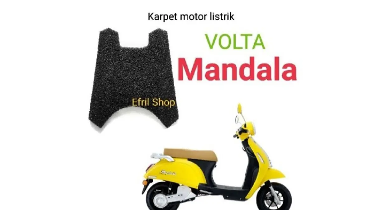 Volta Mandala hadir dengan desain retro modern, baterai lithium, fitur reverse, dan jarak tempuh hingga 130 kilometer. (Pinterest) 