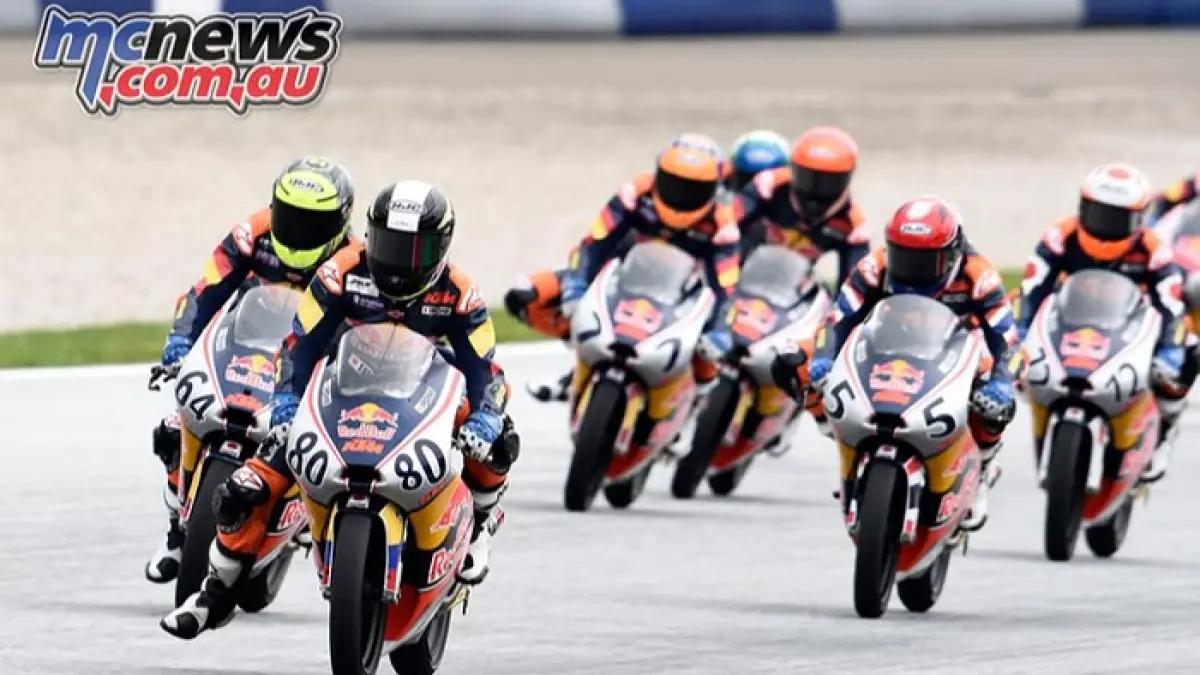 Hasil Moto3 Junior Catalunya 2026: Kiandra Ramadipa podium dan tempati posisi dua klasemen sementara Moto3 Junior 2026.(Pinterest)