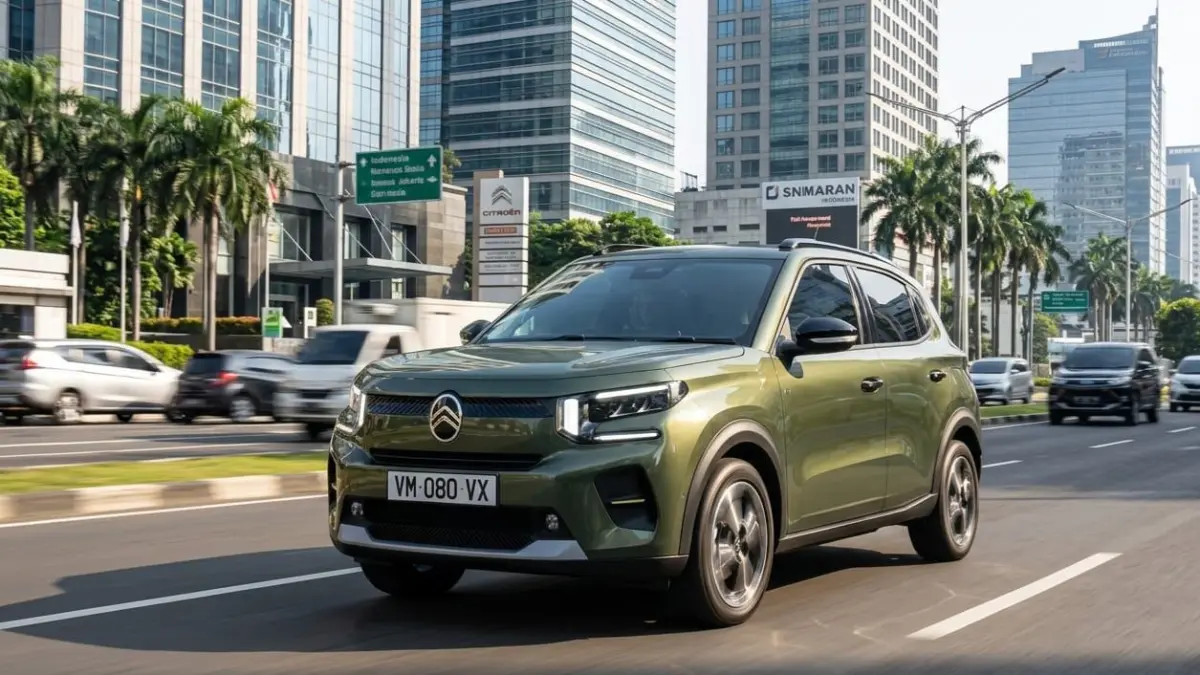 Citroen EC3 Indonesia hadir dengan desain modern, fitur canggih, dan kenyamanan khas Eropa untuk meramaikan pasar mobil listrik.