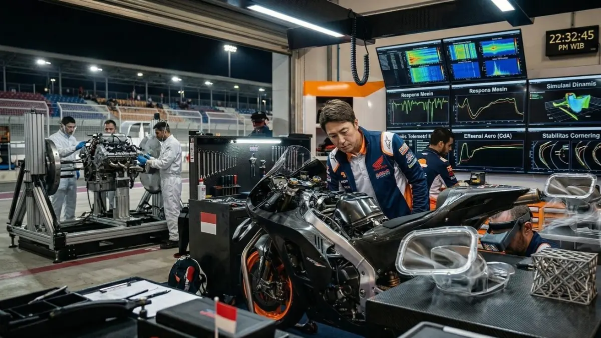 Hiroshi Aoyama akui Honda tertinggal dari Ducati di MotoGP 2026 akibat masalah performa motor dan konsistensi pembalap.