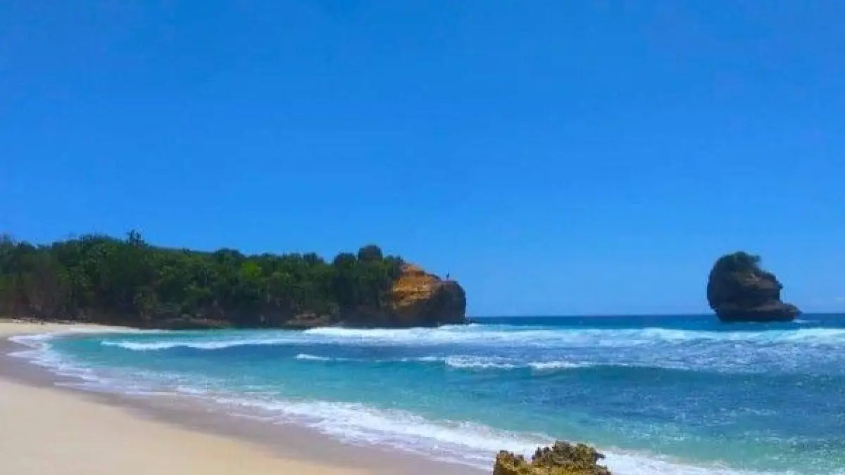 Ingin camping di Pantai Pudak Blitar? Cek fasilitas, lokasi, rute, dan spot mancing di hidden gem hits Blitar ini. Destinasi wisata wajib!(Pinterest)