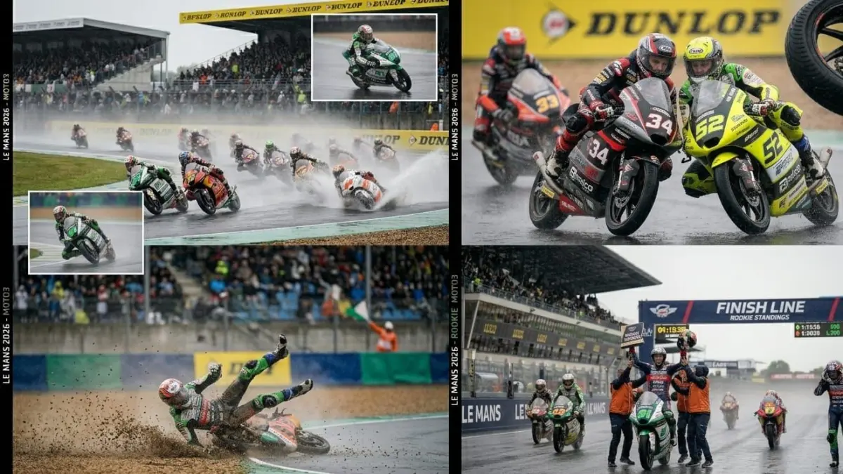 Rookie Moto3 2026 tampil mengejutkan dan langsung memberi tekanan kepada rider senior di awal musim.