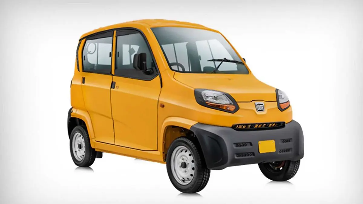 Simak ulasan lengkap Bajaj Qute, mobil mungil irit BBM hingga 36 km/liter. Apakah layak dibeli untuk harian? Temukan jawabannya di sini.(Pinterest)