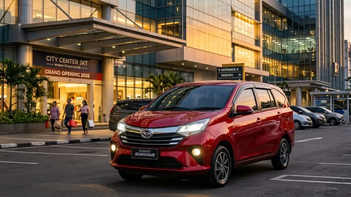 Daihatsu Sigra terbaru 2026 hadir dengan desain modern, fitur lengkap, dan konsumsi BBM irit untuk keluarga muda.