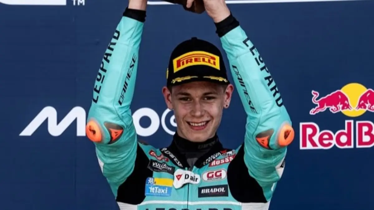 Hasil latihan bebas Moto3 Italia 2026 dikuasai Adrian Fernandez, sementara Maximo Quiles tetap memimpin klasemen. (Pinterest)