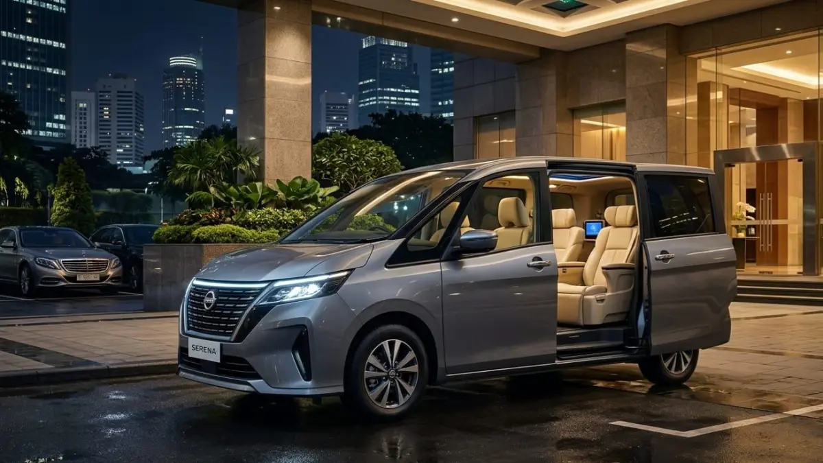 Nissan Serena mewah 2026 hadir dengan desain futuristis, teknologi hybrid e-Power, dan interior premium super nyaman.
