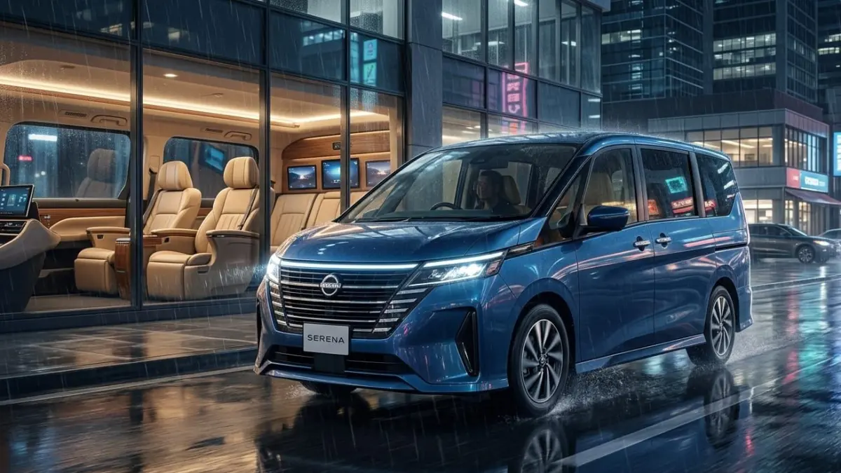 Nissan Serena mewah 2026 hadir dengan teknologi hybrid e-Power, interior premium, dan desain futuristis modern.