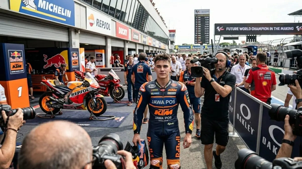 Calon bintang MotoGP mulai bermunculan. Pembalap muda berbakat ini disebut siap menjadi penantang juara dunia masa depan.