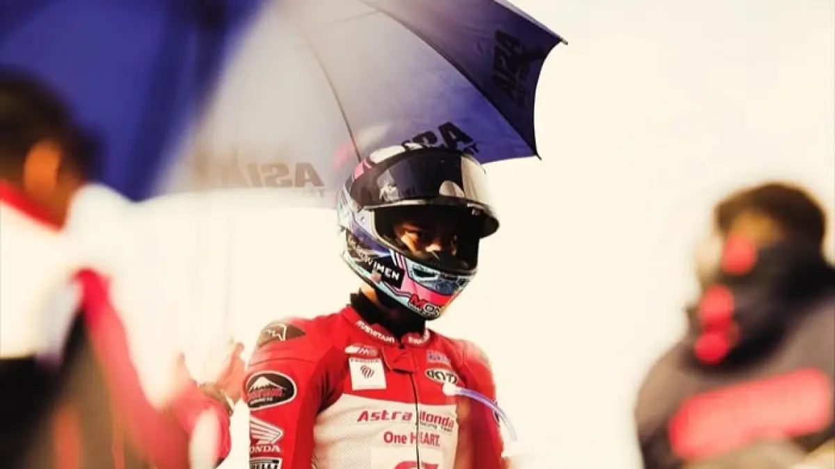 Hasil Moto3 Italia 2026, Veda Ega Pratama finis posisi 8 dan bertahan di lima besar klasemen dunia. (Pinterest)