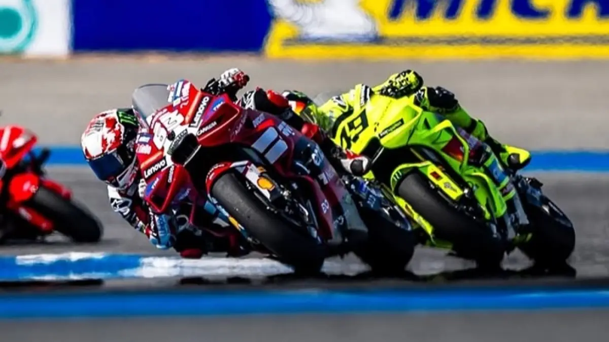 Jadwal MotoGP Italia 2026 lengkap di Mugello, termasuk sprint race, race utama, dan update klasemen terbaru. (Pinterest)