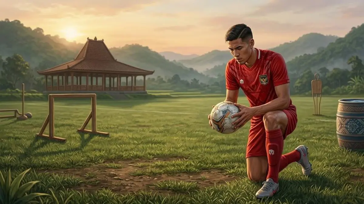 Jay Idzes Buktikan Timnas Indonesia Bukan Penghambat Karier, Nilai Pasarnya Melejit hingga Rp243 Miliar Setelah Bela Garuda (Gemini AI)