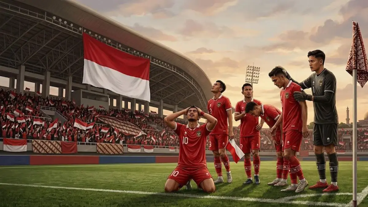 John Herdman Soroti Matthew Baker di TC Timnas Indonesia, Bek 17 Tahun Ini Berpeluang Tembus Skuad Senior Jelang FIFA Match Day dan Piala AFF 2026 (Gemini AI)
