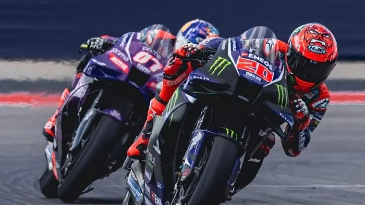 Klasemen MotoGP 2026 memanas jelang MotoGP Italia. Simak posisi terbaru Bezzecchi, Martin, dan Marc Marquez. (Pinterest)