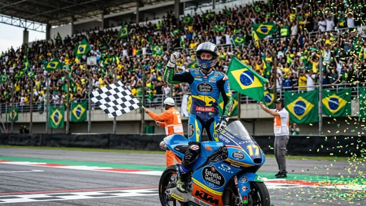 Moto3 Brasil 2026 berpotensi menjadi penentu gelar juara dunia. Persaingan poin ketat membuat satu balapan bisa mengubah klasemen.