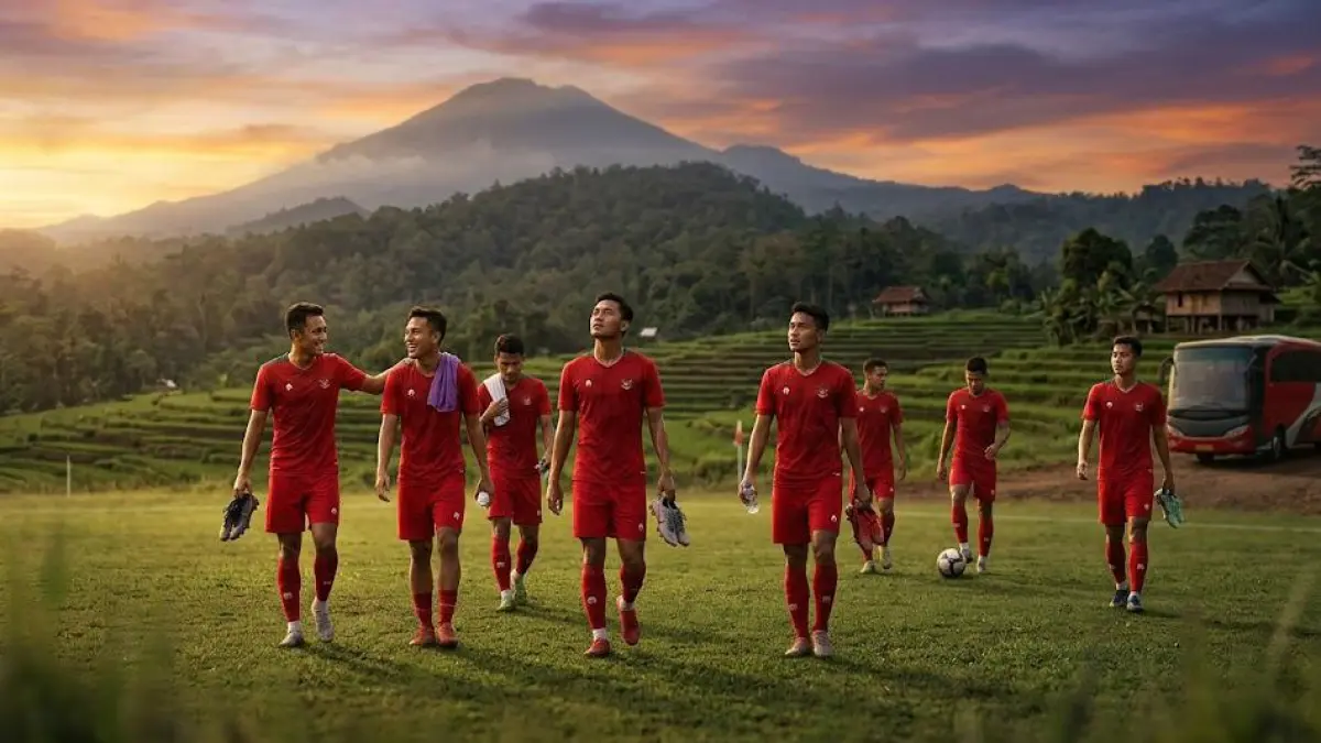 Timnas Indonesia FIFA Match Day 2026 Diterpa Kabar Campur Aduk, Jay Idzes Tembus Rp243 Miliar, Matthew Baker Jadi Sorotan, Oman Siap Beri Ujian Berat (Gemini AI)