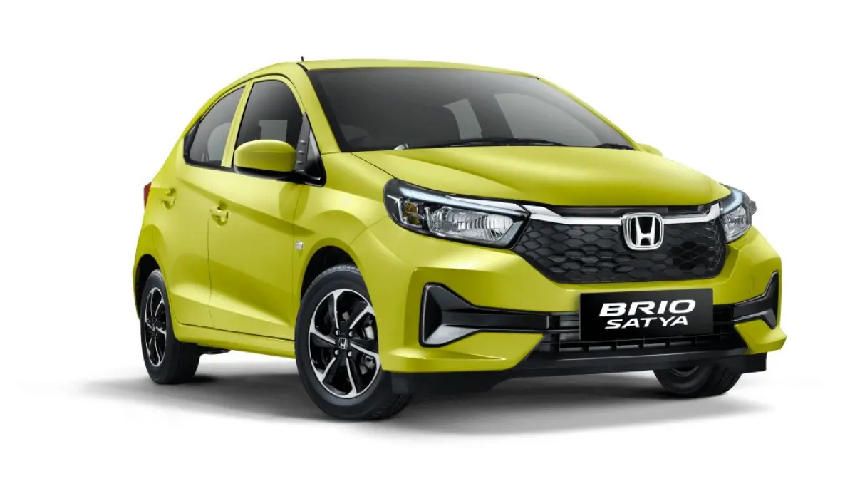 Bongkar spesifikasi Honda New Brio Satya 1.2 E SE 2026. Hadir dengan kamera 360 dan head unit 12,3 inci, lebih canggih dan worth it dari tipe RS!(Pinterest)