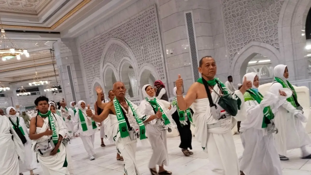 Jemaah Geser ke Madinah 19 Juni
Lanjut Ikuti Program Arbain di Masjid Nabawi
