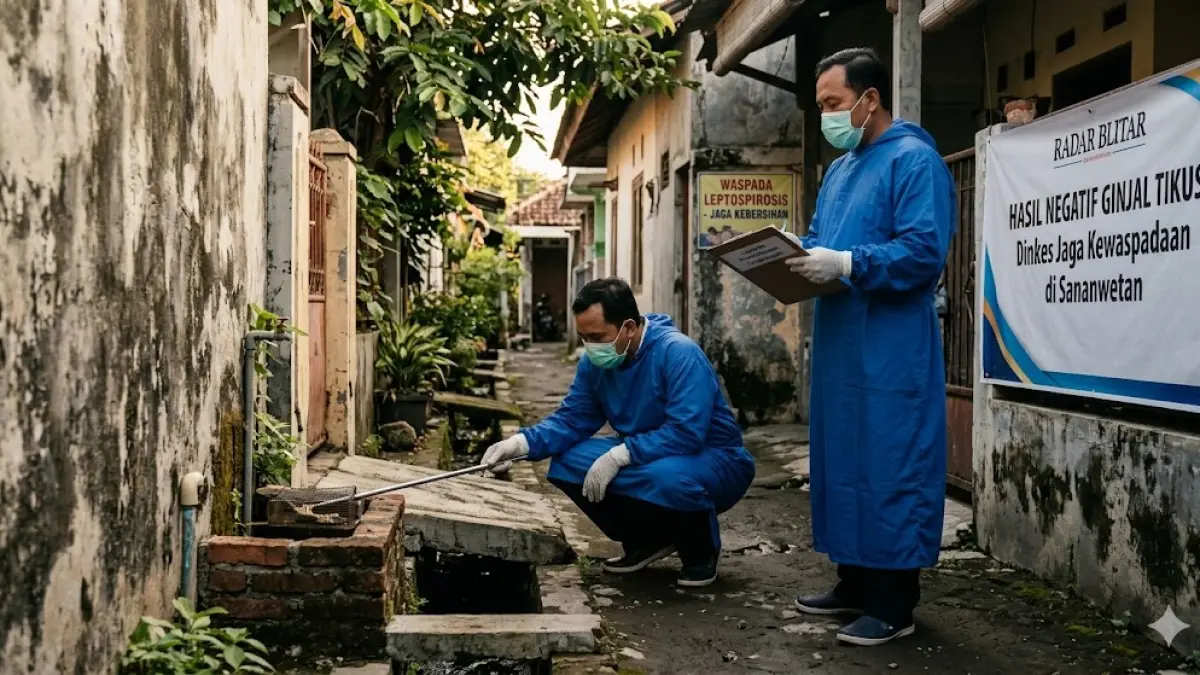 Dua Sampel Tikus Negatif Leptospirosis (Gemini AI)