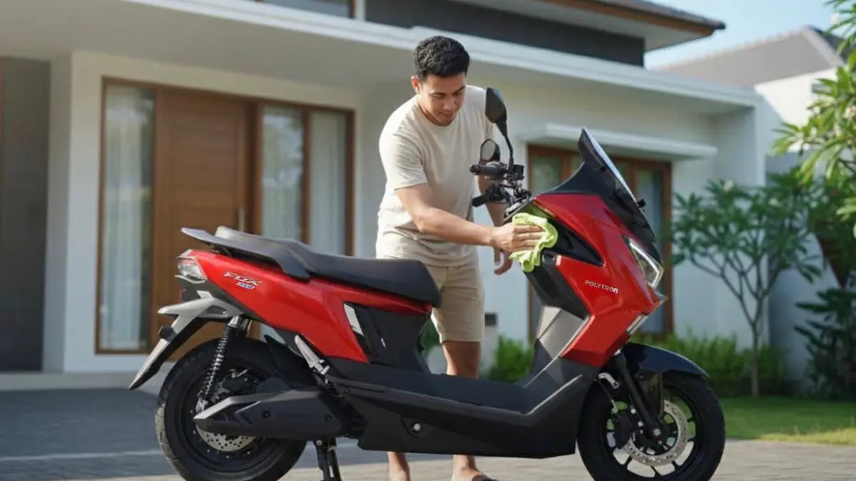 Polytron Fox 350 resmi meluncur dengan cruise control, hill start assist, dan harga mulai Rp15,5 juta. Simak spesifikasinya. (Screenshot Instagram)