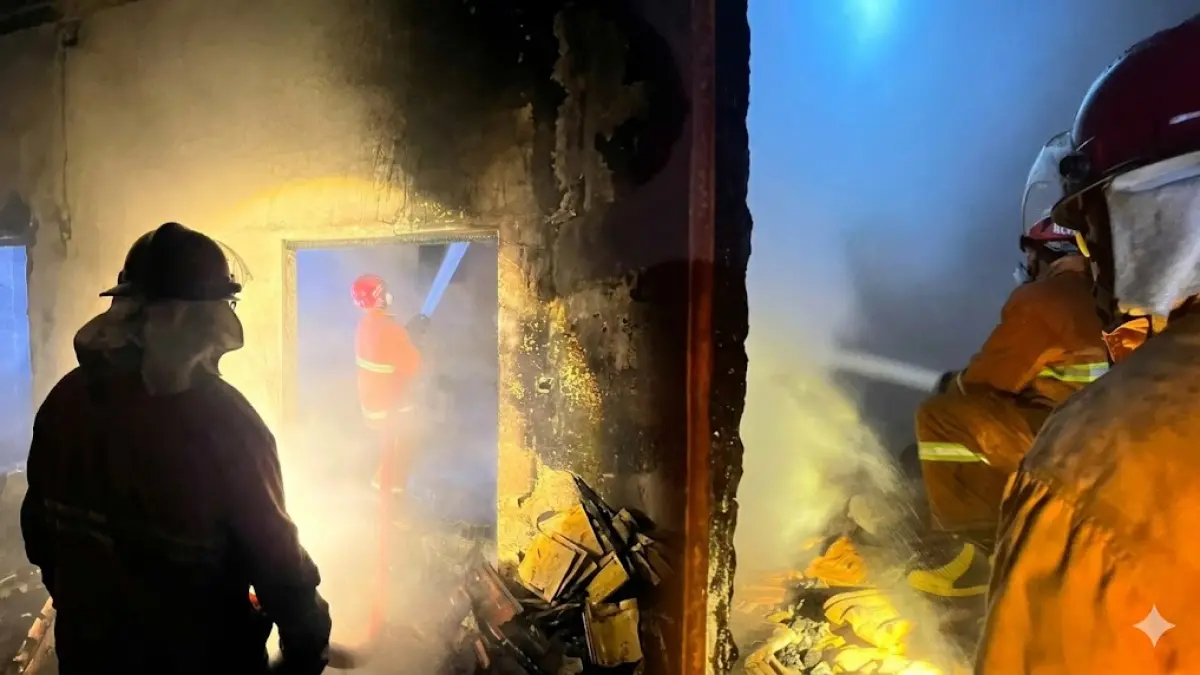 Diduga Lupa Matikan Kompor, Rumah Ludes Dilalap Api
Dokumen Ijazah-Sertifikat Ikut Terbakar
