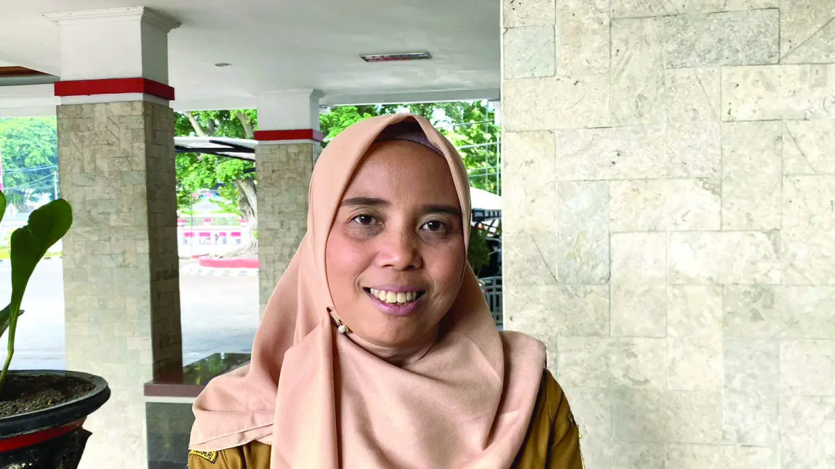 Inspektur Daerah Kota Blitar, Ratih Dewi Indarti.