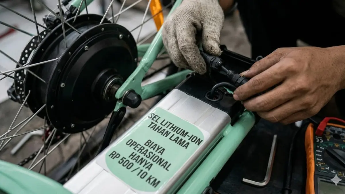 Motor listrik irit biaya terbukti hemat hingga 70% lewat simulasi nyata, cocok untuk harian dan pengguna aktif seperti ojol.
