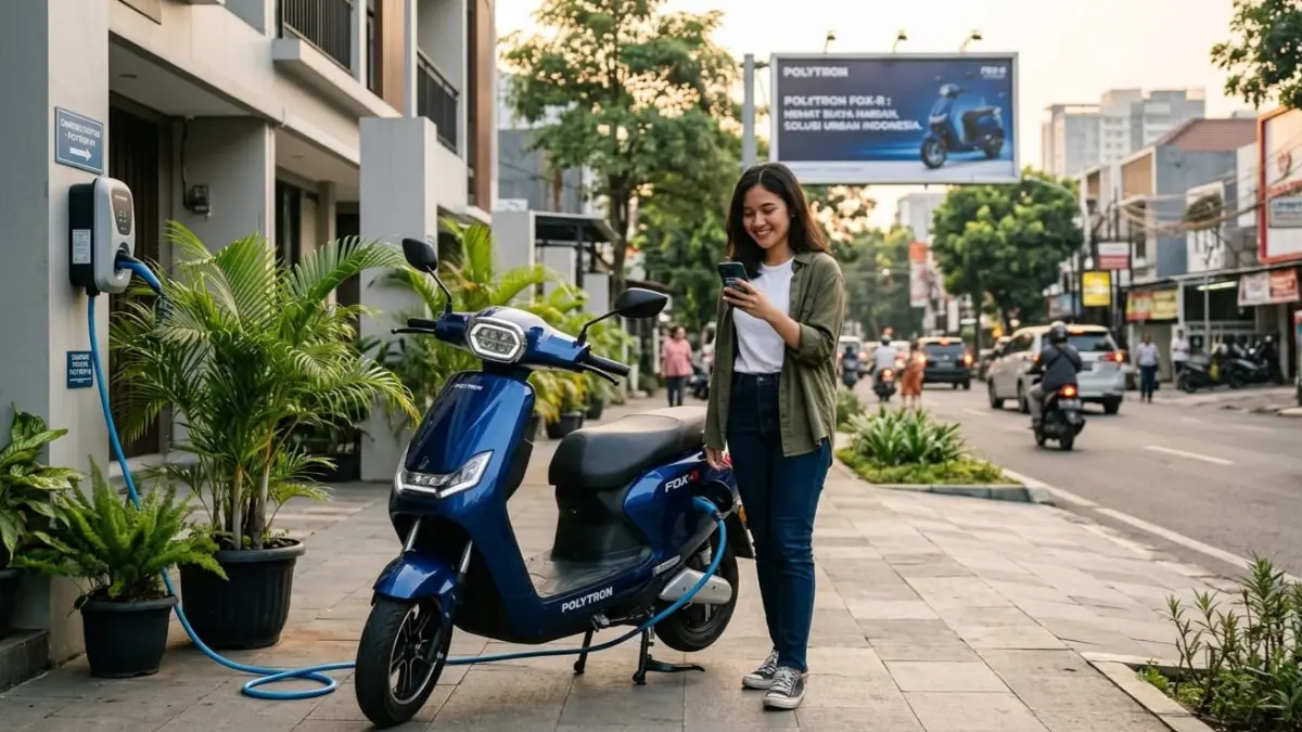 Review Polytron Fox-R 2026 ungkap motor listrik lokal hemat biaya, cocok untuk harian dengan biaya operasional sangat rendah.