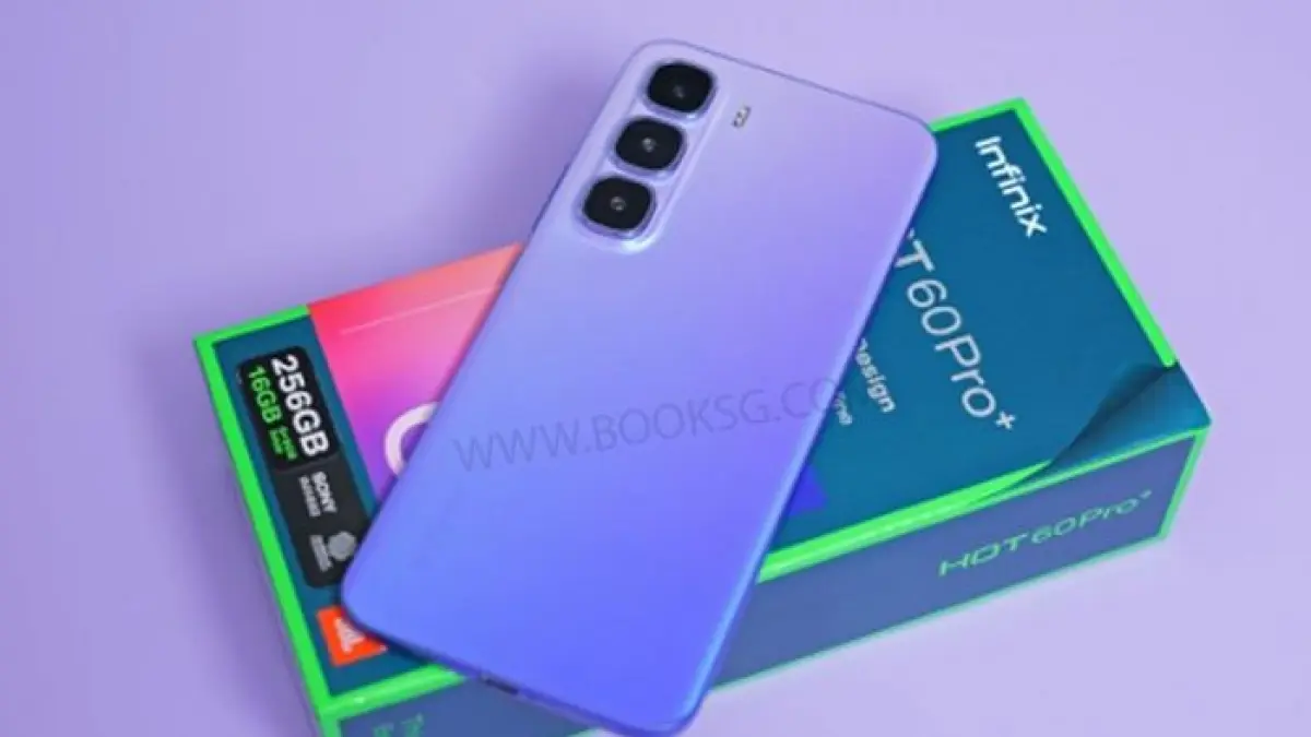 Infinix Hot 60 Pro hadir dengan bodi tipis 6,6 mm, AMOLED 144Hz, Helio G200, dan harga Rp 2 jutaan. Simak ulasannya. (Pinterest)