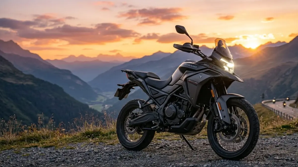 Motor listrik Tyrano hadir dengan desain adventure modern dan berpotensi menjadi penantang baru di pasar kendaraan listrik Indonesia.