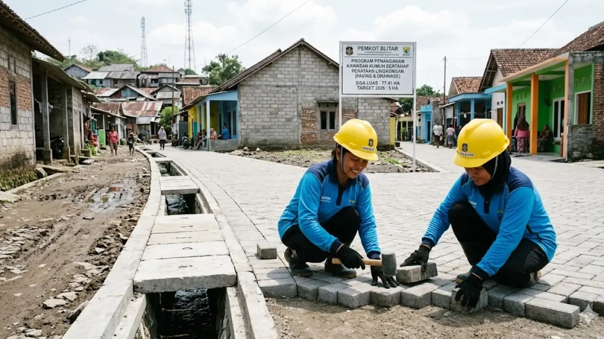 Perbaikan Drainase
Kualitas Permukiman