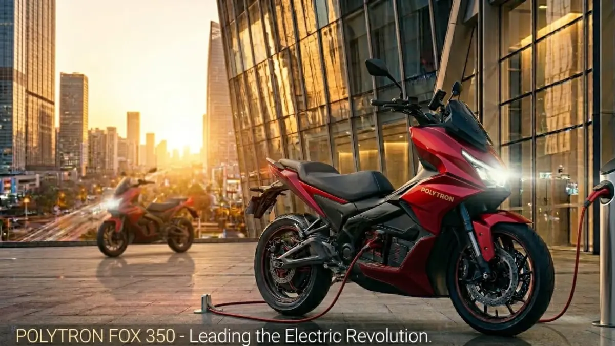 Polytron Fox 350 menawarkan desain sporty dan teknologi modern yang siap bersaing di pasar motor listrik Indonesia.