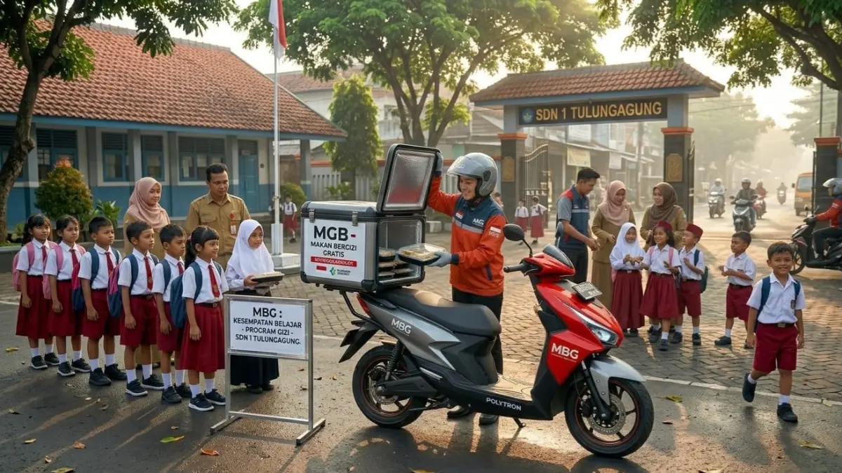 Motor listrik operasional MBG dinilai mampu menekan biaya distribusi dan meningkatkan efisiensi Program Makan Bergizi Gratis.