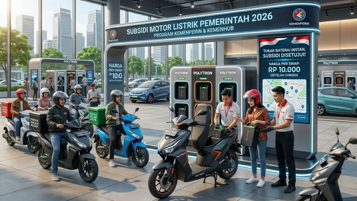 Subsidi motor listrik 2026 dinilai penting untuk menjaga pertumbuhan kendaraan listrik dan meningkatkan minat konsumen Indonesia.